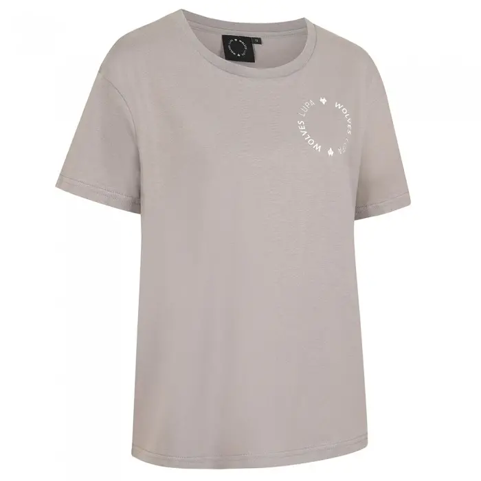 Wolverhampton Wanderers Fan Shop | Lupa T-Shirt – Grey – Womens Collection Official Wolves Fan Gear